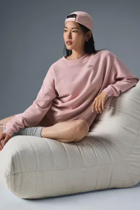 Accolade Crew Neck Pullover - Ballet Pink