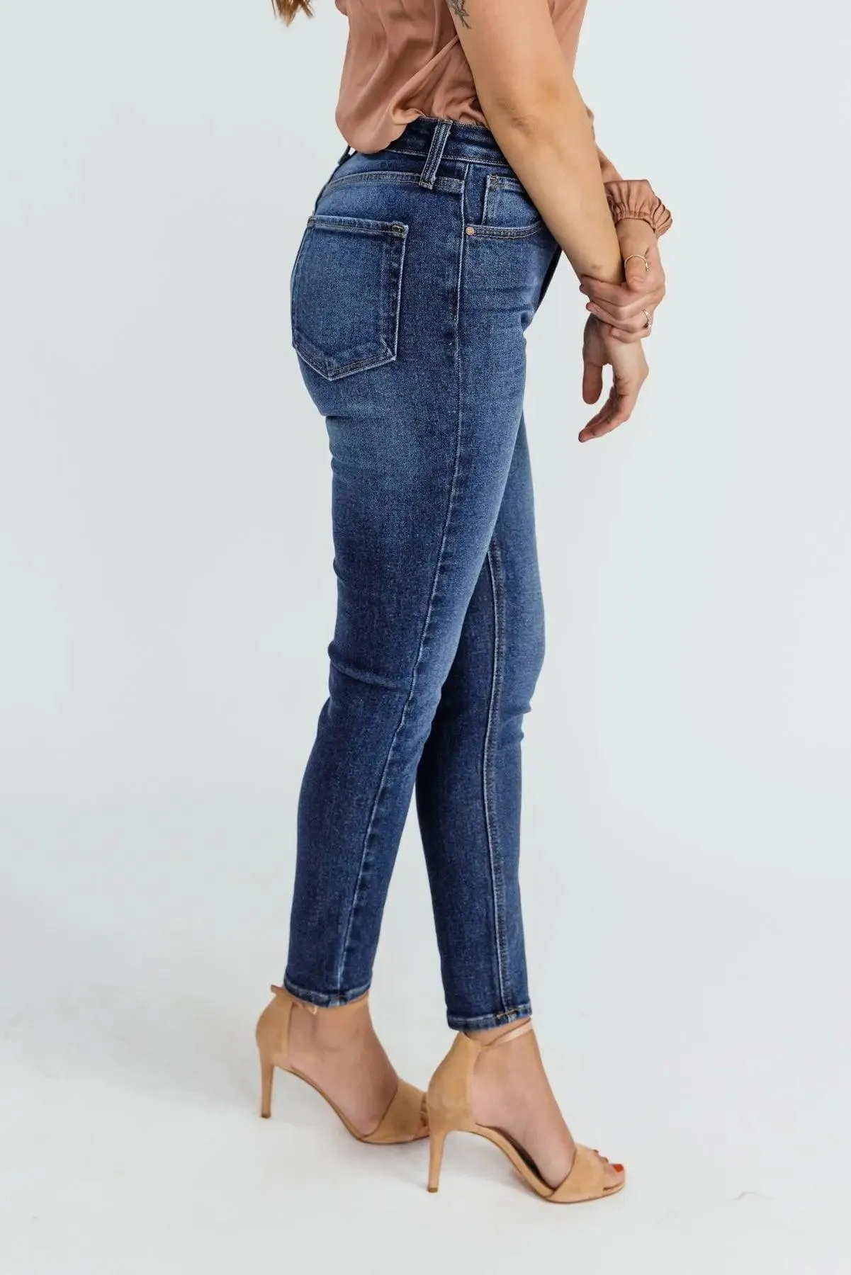 Ashby Dark Wash Skinny Jeans