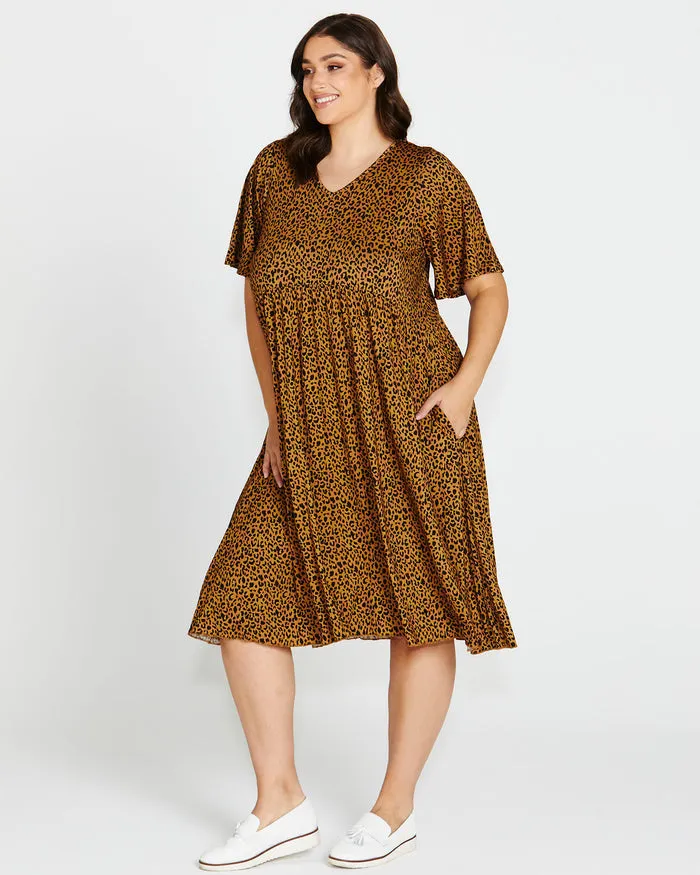 Betty Basics Donna Dress Wild Print