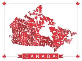 Canada Province Type Map