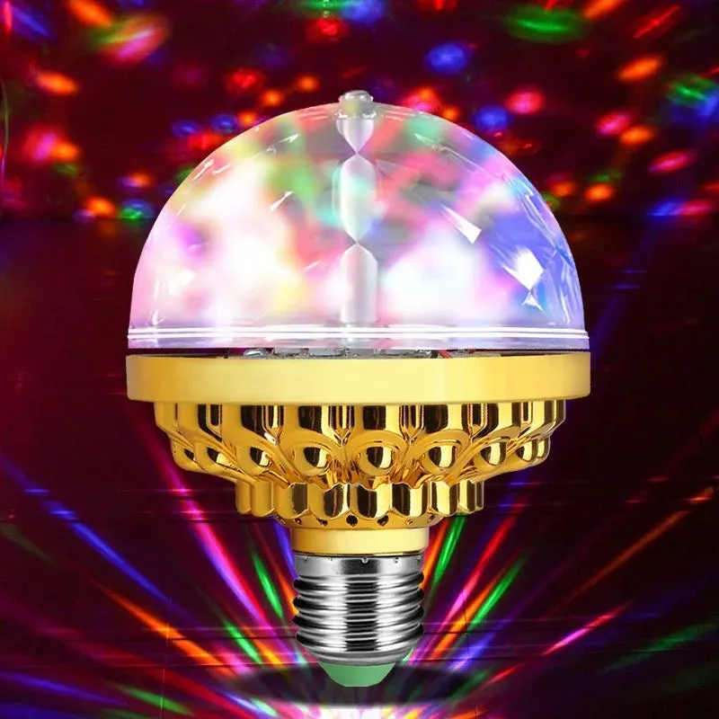 Colorful E27 Rotating Atmosphere 360 Magic Ball.