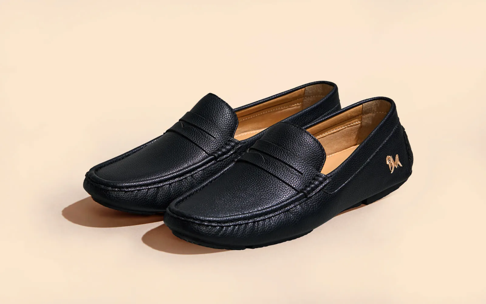 Dress Loafers : Black