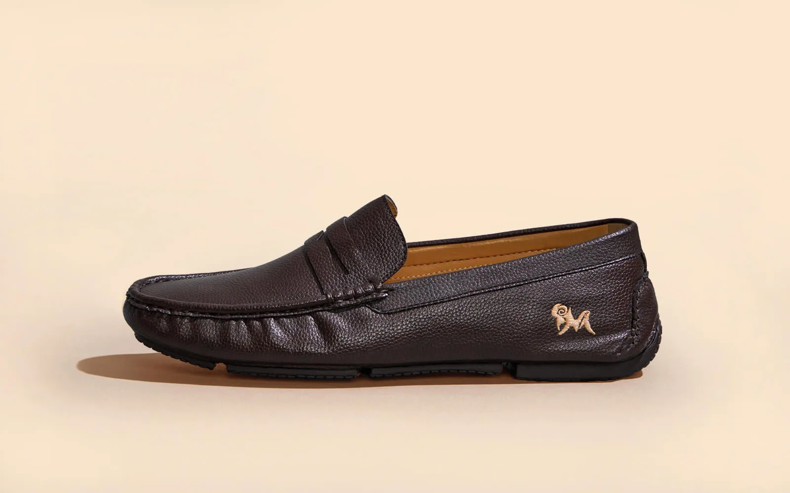 Dress Loafers : Brown