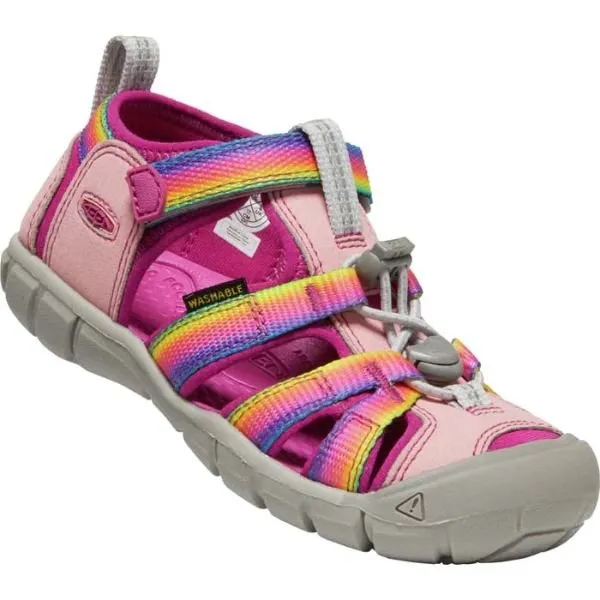 KEEN SEACAMP II CNX RAINBOW LITTLE/BIG KIDS SANDALS (WATER FRIENDLY)