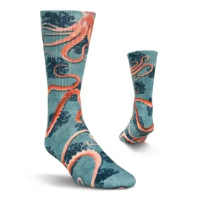 Kurb Mens Octopi Crew Sock