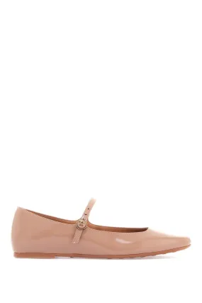 LEATHER BALLET FLATS