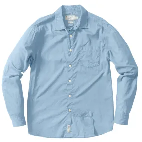 Portofino Featherweight Poplin Shirt - Blue Heaven