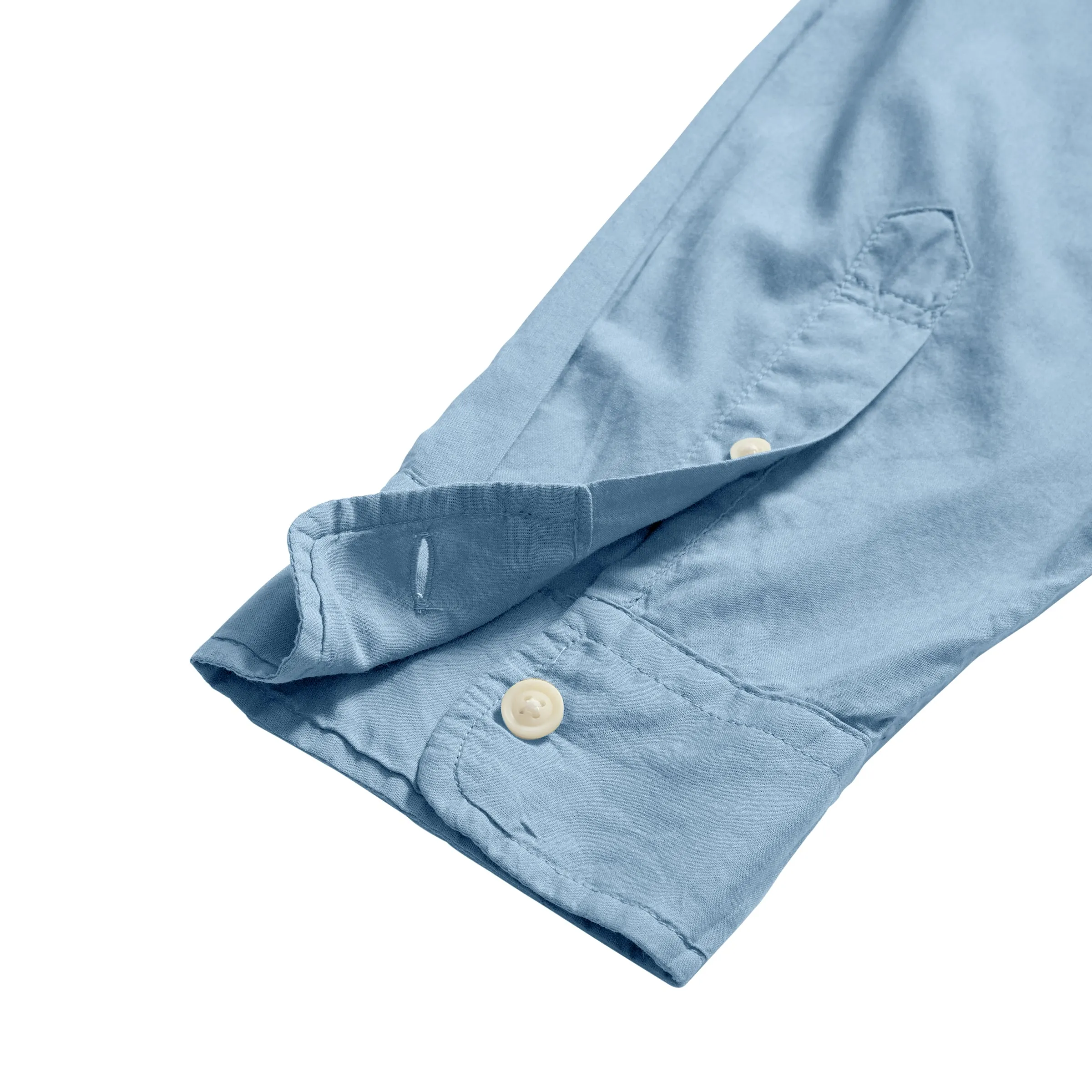 Portofino Featherweight Poplin Shirt - Blue Heaven