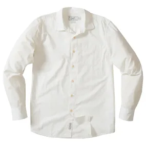 Portofino Midweight Poplin Shirt - White