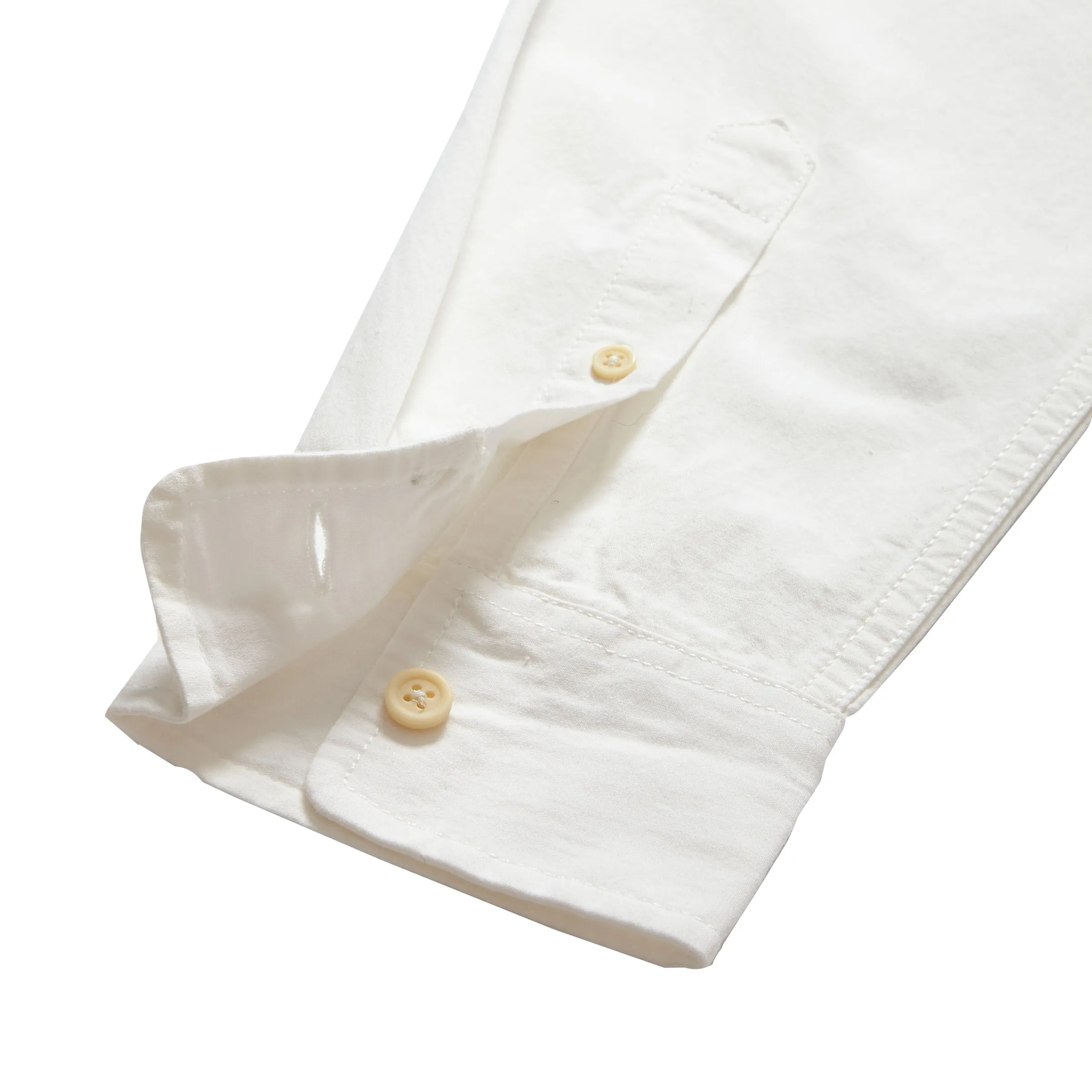 Portofino Midweight Poplin Shirt - White