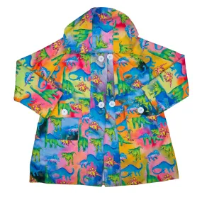 Rainbow-saurus Raincoat