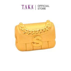 TAKA Jewellery 999 Pure Gold Charm Bag Sweet