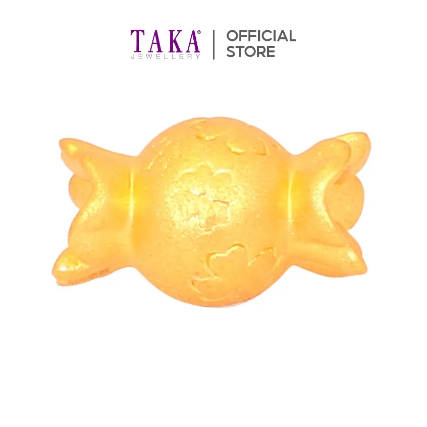 TAKA Jewellery 999 Pure Gold Charm Candy