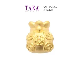 TAKA Jewellery 999 Pure Gold Charm Fu Dai