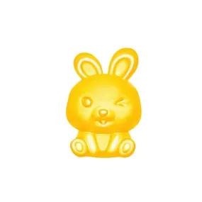 TAKA Jewellery 999 Pure Gold Charm Rabbit