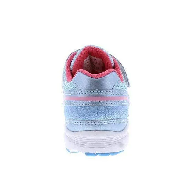 Tsukihoshi GLITZ Blue Ice Girls Running Shoes (Machine Washable)