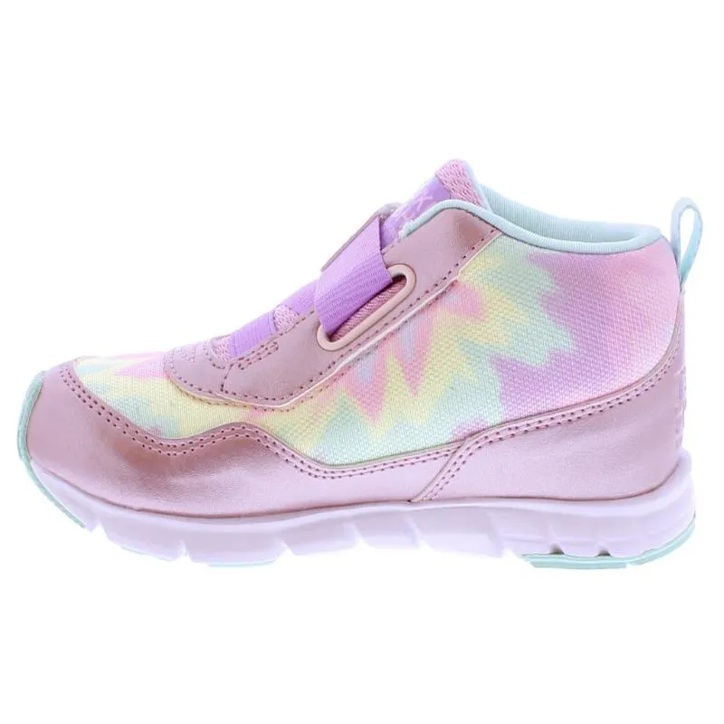 Tsukihoshi Tokyo Kids: Pink Multi 100% Waterproof, Lightweight, Machine Washable Sneakers