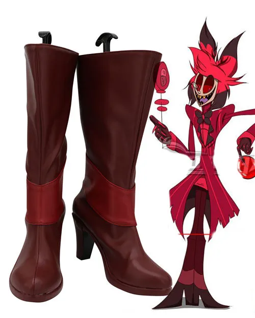 VeeGet VeeGet Hazbin Hotel ALASTOR Cosplay Shoes