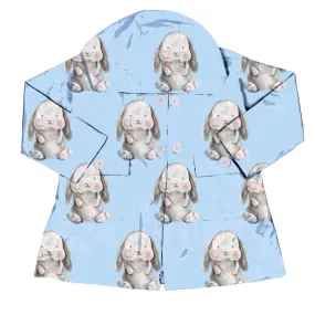 Vintage Blue Bunny Raincoat